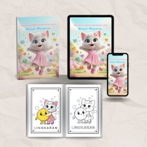 Mengenal Bentuk Bersama Luna Mengenal Bentuk Bersama Luna, Belajar Mewarnai