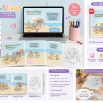 Pawsomestories- Buku cerita dan mewarnai